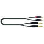Quiklok - Cavo RCA Quiklok 2RCA2J Nero 30.02326