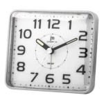 Sveglia Lowell JA7081S JUSTAMINUTE Con Funzione Snooze Silver
