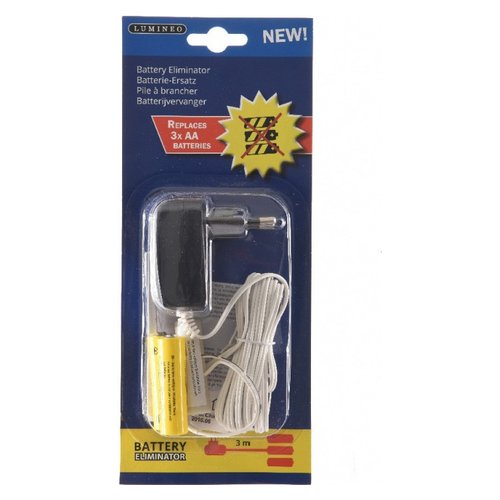 Alimentatore Kaemingk 482673 Battery Eliminator 3xAA Black