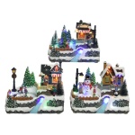 Kaemingk - Paesaggio natalizio Kaemingk 481369 led con movimento e musica