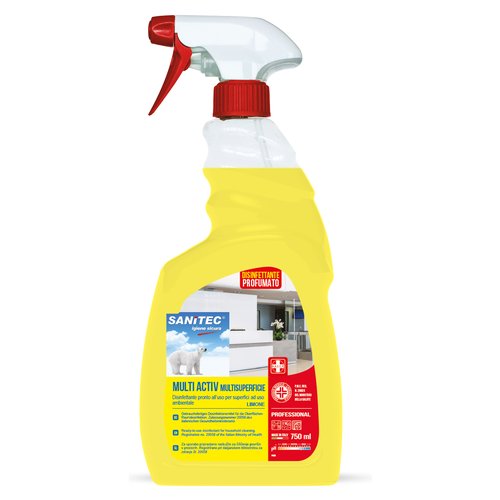 Italchimica MULTI ACTIV multiuso Detergente igienizzante Italchimica 1838-S Sanitec MULTI ACTIV multius