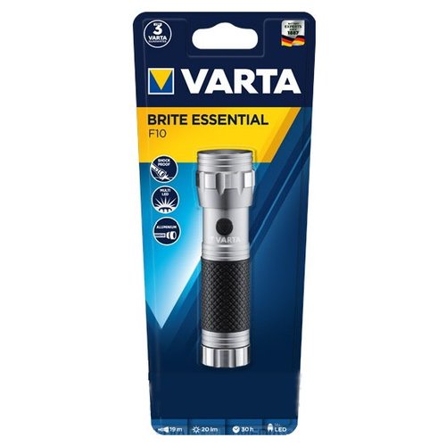 Torcia elettrica ultracompatta Varta 015608201401 Brite Essential F10 