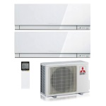 MITSUBISHI - Condizionatore fisso dual Mitsubishi Kirigamine Zen Multisplit MSZ-EF