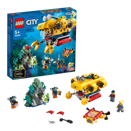 Sottomarino Espolazioni Oceaniche Lego 60264 Sottomarino Espolaz.Oce. City