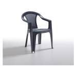 Bica - Sedia da esterno Bica 15 4 ATLANTA Antracite