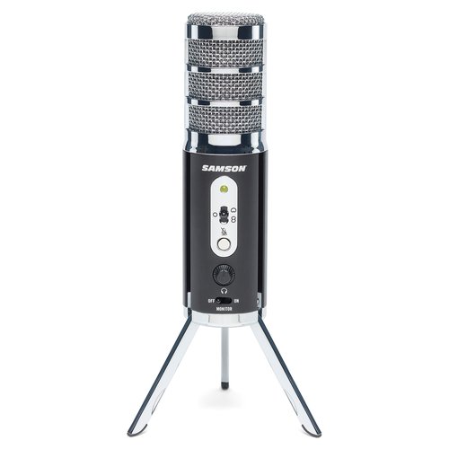 Microfono USB Samson Satellite Black e Silver