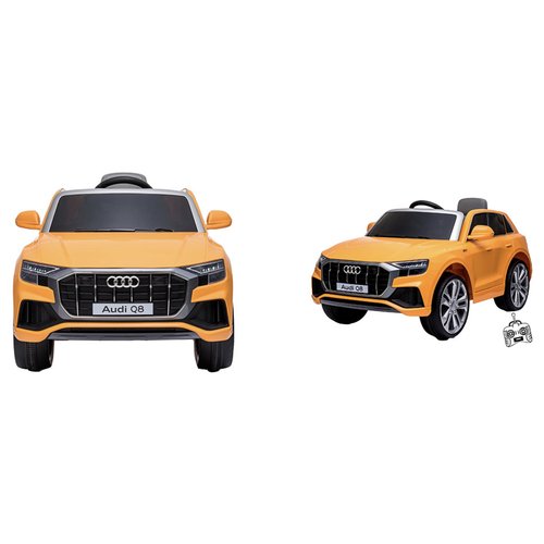 Auto elettrica Globo 39906 ESPIDKO Audi Q8 12V RC Arancio