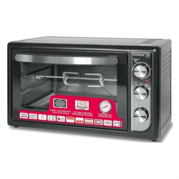 Forno elettrico Johnson SERIE J J50 Black e Silver