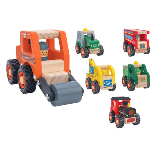 Gioco prima infanzia Globo 39999 SIR WOOD Mezzi Assortito