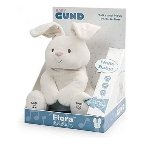 Peluche Spin Master 6054490 Gund Flora Coniglietto Parlante