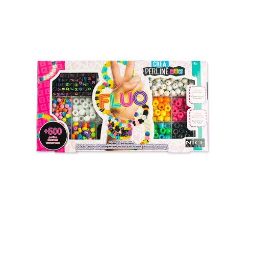 Gioco bigiotteria Nice 87003 CREA PERLINE 500 Pezzi Abc