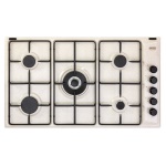 De Longhi - DeLonghi FLS 59 DD, Avena, Da incasso, 86 cm, Gas, Smaltato, 5 Fornello(i)