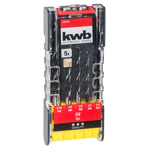 Set punte trapano Kwb 109135 Astuccio 5 Pz
