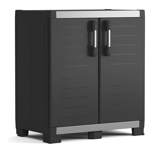 Armadio plastica Keter 9772000002201 XL GARAGE Basso Nero