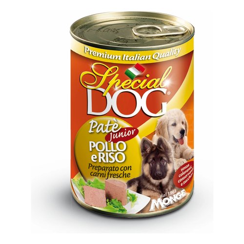 Patè cane Monge 0106 SPECIAL DOG Junior
