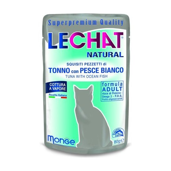 Pezzetti gelatina gatti Monge 0671 LECHAT NATURAL