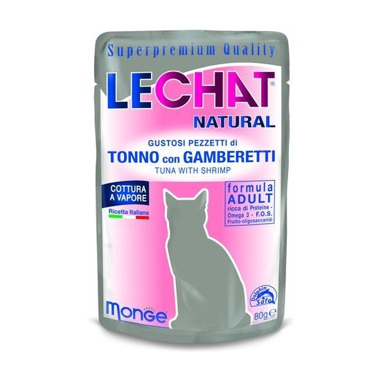 Pezzetti gelatina gatti Monge 0673 LECHAT NATURAL