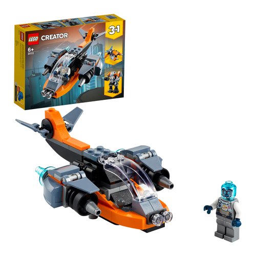Costruzioni LEGO 31111 Creator Cyber drone