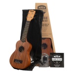 Kala - Ukulele Kala Learn To Play Ukulele Starter Kit Mogano KALA-LTP-S