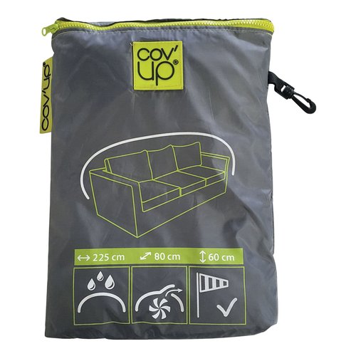Telo copertura Moia CVD06 COV'UP per divano 3P Grigio