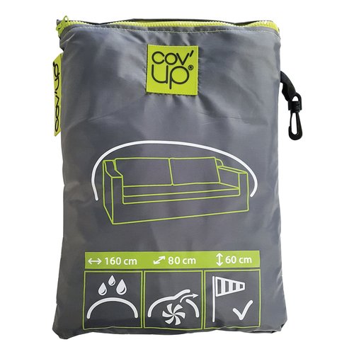 Telo copertura Moia CVD05 COV'UP per divano 2P Grigio