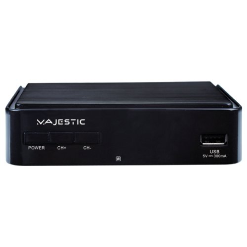 MAJESTIC DEC665BK   DECODER DIG TERR T2 SCART+HDMI HEVC265 USB MAIN10