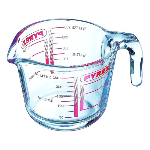 Contenitore graduato Pyrex 259B000 8016 Caraffa dosa alimenti graduata