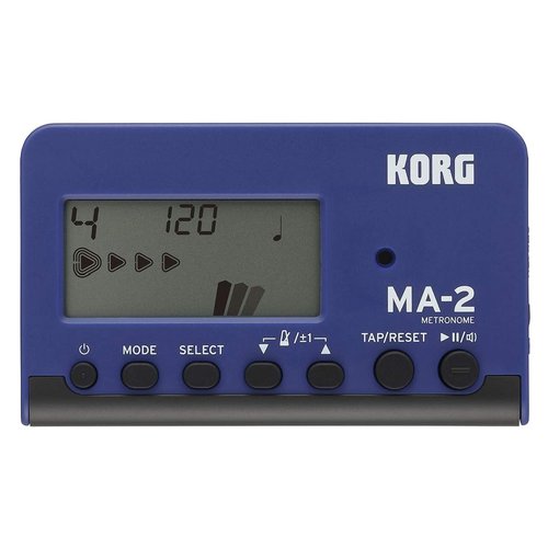 Metronomo e accordatore Korg Ma 2 Blbk Blue e Black