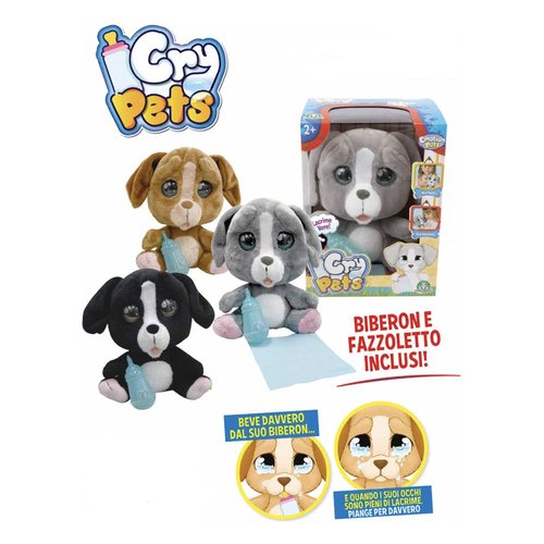 Animale Interattivo Giochi Preziosi MTC06000 Emotion Pets Cry Pets
