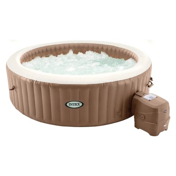 Spa idromassaggio Intex 28412EX BUBBLE MASSAGE Pure Spa Beige Sahara