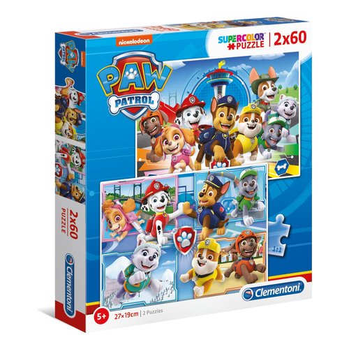 Puzzle Clementoni 21617 PAW PATROL Super Color