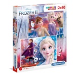 Clementoni - Clementoni Frozen 2, Puzzle, 60 pz, Televisione/film, Bambini, 5 anno/i