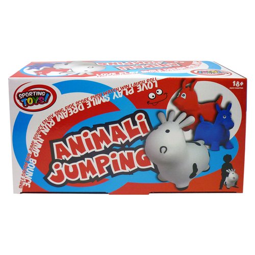 Cavalcabile Mandelli 705100236 SPORTING TOYS Animale Jumping Assortito