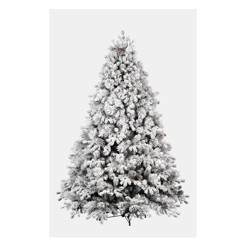 Albero Natale Amicasa NEVES Verde innevato