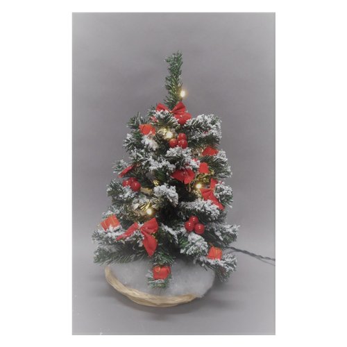Albero Natale soprammobile Tabor 159146 Rosso