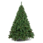 Albero Natale addobbato Amicasa TARVISIO PVC e PE Verde