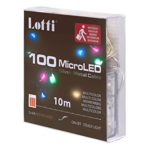 Filo luci Natale Lotti 65871 Trasparente