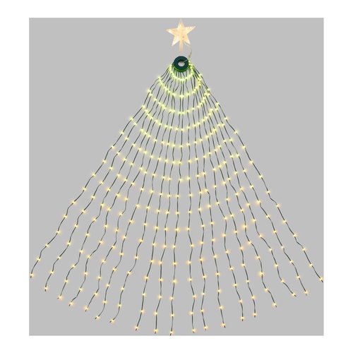 Decoro Lotti 68971 XMAS KING Tenda Mantello e Puntale Stell Aalberi