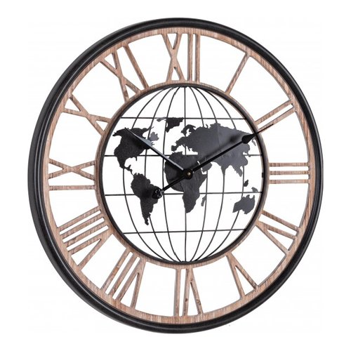 Orologio da parete Yes Everyday 0182150 Ticking Q96 Nero e Legno