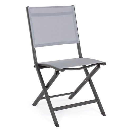 Sedia da esterno Yes Everyday 0662508 ELIN Antracite e Grigio