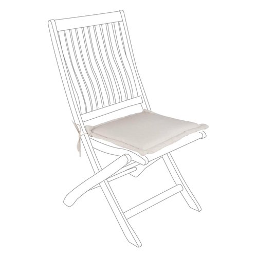 Cuscino seduta Yes Everyday 0805607 POLY SPUN Naturale