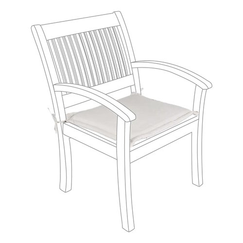 Cuscino seduta Yes Everyday 0805592 POLY180 Naturale
