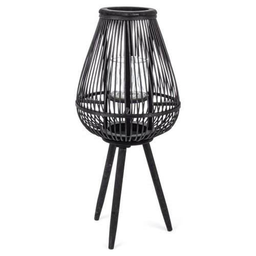 Lanterna Yes Everyday 0140944 BAMBOO Con Treppiede Nero