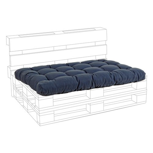 Cuscino divano Yes Everyday 0806698 POLY230 Denim blu