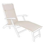 Cuscino chaise long Yes Everyday 0805606 POLY SPUN Naturale