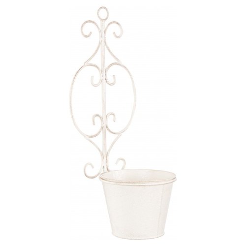 Porta vaso Yes Everyday 0720447 EMILY Da Parete Bianco anticato