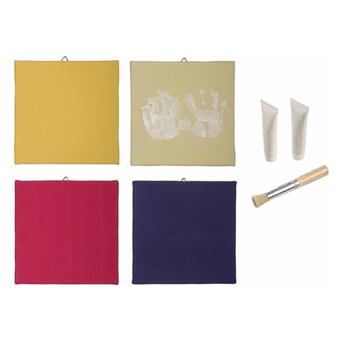 Tela quadri Yes Everyday 0132476 Set 4 Pz Colori assortiti