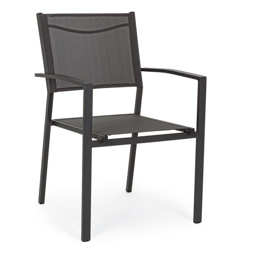 Sedia con braccioli Yes Everyday 0662844 HILDE Antracite