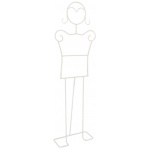 Yes Everyday - Indossatore servomuto Yes Everyday 0722805 Donna Bianco anticato