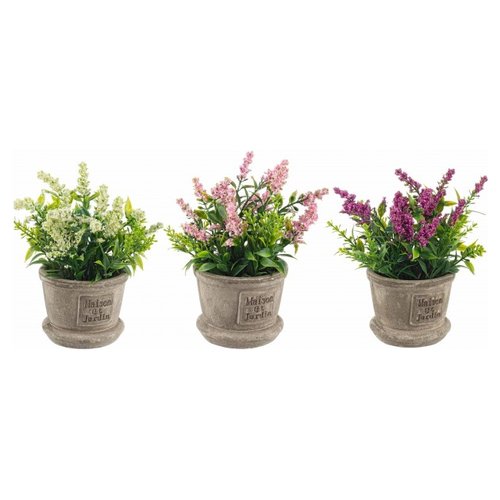 Pianta artificiale Yes Everyday 0172521 VASO FIORE ERICA ASS3 Assortit